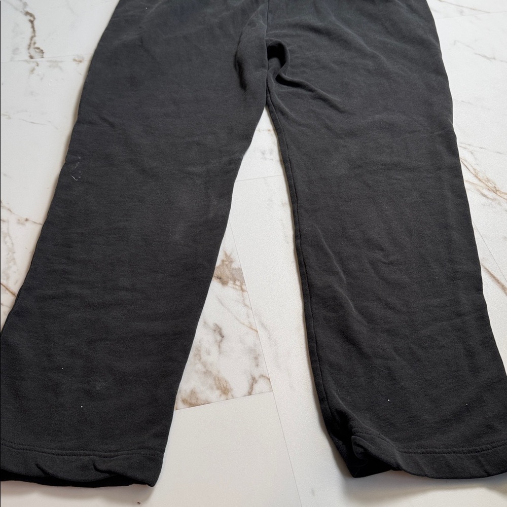 Hollister Y2K Spellout Straight Wide Leg Sweatpants Sz M Distressed Lounge - Picture 9 of 9